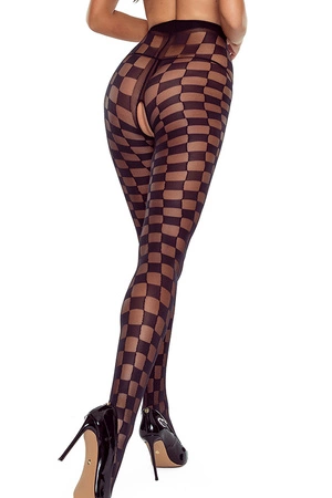 Passion TiOpen 024 20/40 DEN Wyrób pończoszniczy rajstopy, black