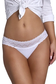 Wol-Bar Eco-Ti Majtki figi, biały