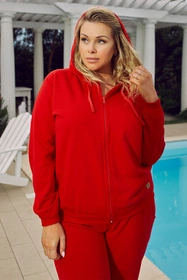 Italian Fashion Todra dł.r. Bluza rozpinana, czerwony