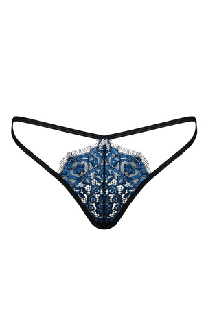 Obsessive Yassmyne thong Majtki stringi, granatowy