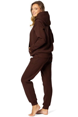 Dkaren DK-K-B6 Komplet bluza+spodnie, czekolada