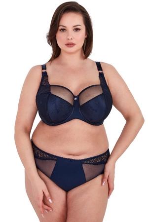 Gaia 1209M Naomi Maxi Biustonosz półusztywniany, granatowy