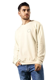 Reviver F5592 Bluza nierozpinana, kremowy