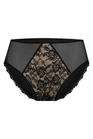 Vena VF-435 Majtki figi, czarny-beż