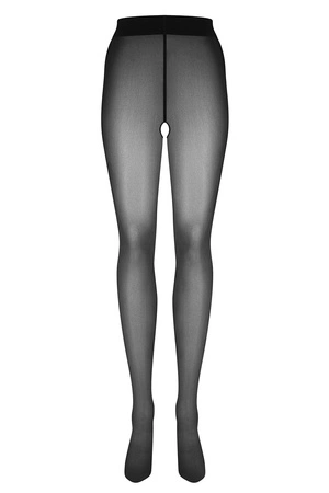 Obsessive Norless Mess crotchless tights Wyrób pończoszniczy rajstopy, black