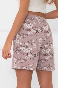 Italian Fashion Kimuri kr.sp. Nocna szorty, druk/wrzos
