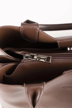 Vivisence T0005 Torebka do ręki, brązowy