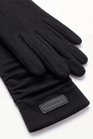 Vivisence 7226 Rękawiczki dzianinowe, black