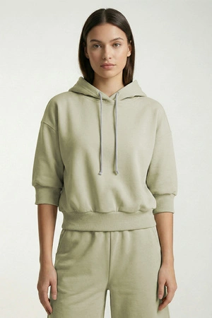 Vivisence 9008 Bluza nierozpinana, oliwkowy