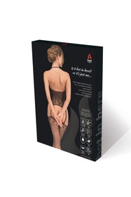 Hot in Here Orient Body bodystocking, czarny