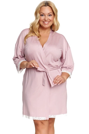 Doctor Nap SWW.7155 Nocna szlafrok, papaya