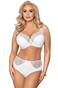 Vena VB-355 MAXI Biustonosz półusztywniany, biały