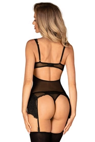 Obsessive Sherila corset Gorset sexy, czarny