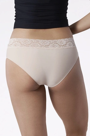 Julimex Hipster panty Majtki figi, beżowy