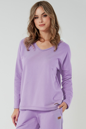 Italian Fashion Madri d�.r. Bluza nierozpinana, lila