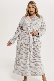 Italian Fashion Asma dł.r. Nocna szlafrok, szary