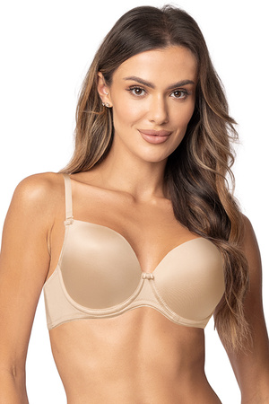 Vivisence 1068 Biustonosz push-up, be�owy