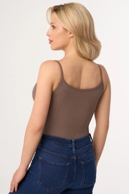 Babell Maxine Koszulka na ramiączkach, kakaowy