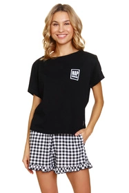 Doctor Nap PM.7213 Nocna piżama, black