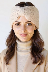 Vivisence 70116 Nakrycie głowy opaska, beżowy