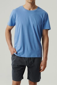 Atlantic NMP-379 Nocna piżama, niebieski/grafit