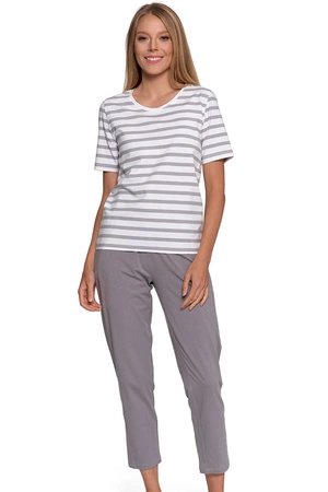 Moraj PDD4600-020 Nocna piżama, patt 1-grey