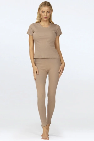 Dkaren Halima-Le Legginsy klasyczne, cappuccino