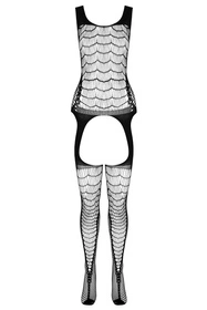 Passion BS104 Body bodystocking, black