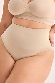 Gabriella Brasilian Shapewear Code S124 Majtki wysokie brazyliany, natural