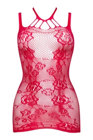 Beauty Night Anya dress BN6742 Nocna koszulka, red