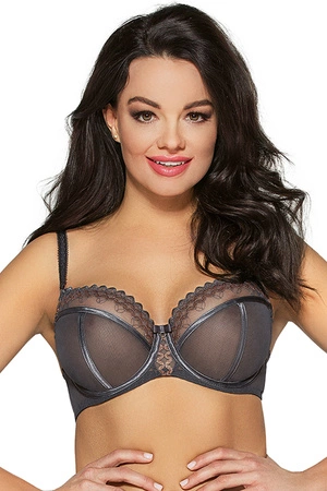 Ava 2017 Tiara Biustonosz miękki, graphite