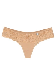 Wol-Bar Diamond 3503 Majtki szorto-stringi, beżowy