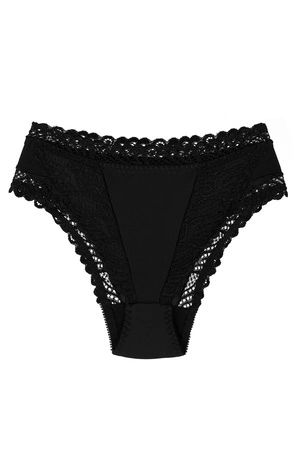 Wol-Bar Abra Majtki figi, czarny