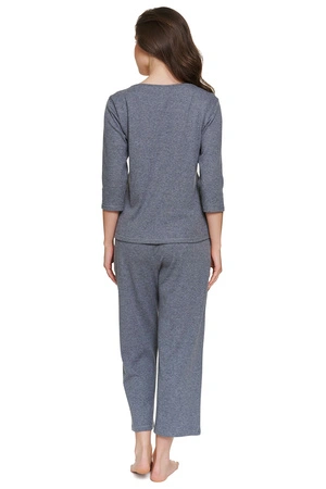 Doctor Nap PM.7543 Nocna piżama, dark grey