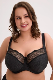 Gaia 1320 Willow Biustonosz miękki, czarny