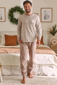 Doctor Nap PMB.4530 Nocna piżama, beige