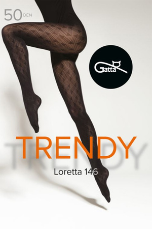 Gatta Loretta 146 50 DEN Wyr�b po�czoszniczy rajstopy, nero