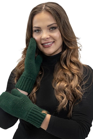 Vivisence 7015 Kmpl+R Komplet czapka+szalik+rękawiczki, zielony