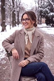 Vivisence 7125 Szalik lub apaszka apaszka, beżowy