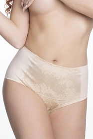 Julimex Agat Maxi Majtki wysokie figi, beż