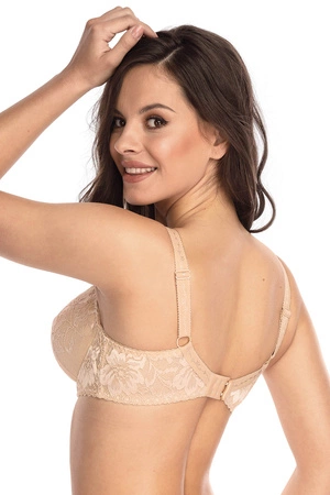 Nessa Mamma Lace N536 Biustonosz usztywniany, beżowy