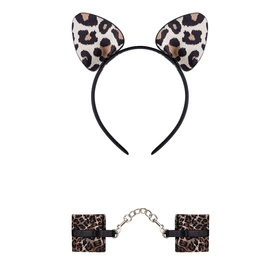 Obsessive Tigerlla Nocna sexy kostium, brązowy