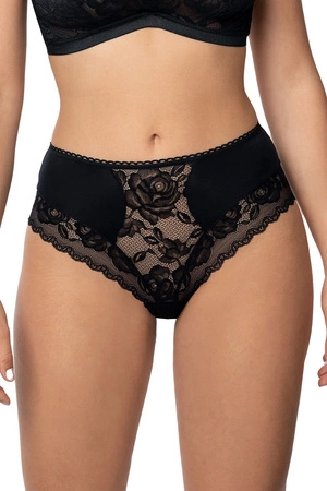 Róża Lafonia Majtki figi, czarny