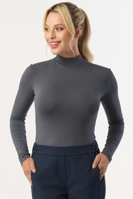 Babell Resta Bluzka klasyczna, stalowy