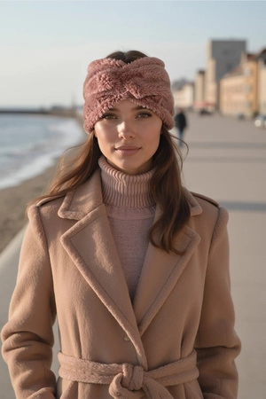 Vivisence 70108 Nakrycie głowy opaska, pudrowy róż