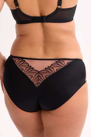 Gaia 1312P Imani Majtki figi, czarno-beżowy