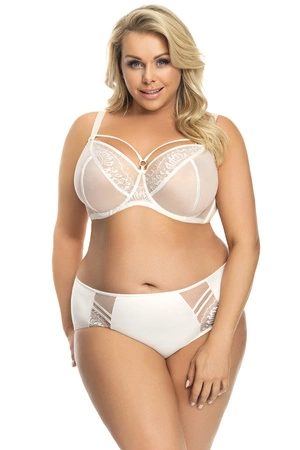 Gorsenia K496 Paradise Biustonosz miękki, śmietanowy