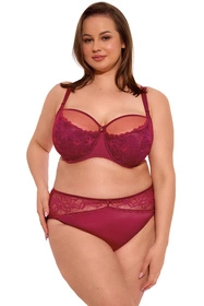 Gaia 1275M Evy Maxi Biustonosz półusztywniany, malinowy