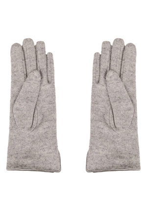 Vivisence 7214 Rękawiczki dzianinowe, grey