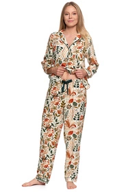 Moraj PDD5800-007 Nocna piżama, patt 2-orange